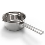 Vivo Saucepan 16cm High Gloss Stainless Steel Body Induction Suitable Daily Use