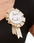 Roséguldfärgad Team Bride Rosett