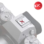 VKO Camera Hot Shoe Cover Protector Cap Compatible with Fujifilm XPro3 XPro2 XT4 XT3 XT2 XT1 X-T30 X-T20 X-T10 XE3 XE2S X100V X100F X100T X100 Soft Release Button Kit(SRXR)