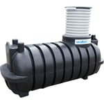 Watercare regnvandsbeholder til nedgravning m/dykpumpe - 1200 liter