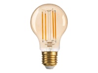 Brennenstuhl - Led-Glödlampa Med Filament - Form: Glob - E27 - 4.9 W - Klass F - Varmt Vitt Ljus - 2200 K