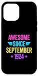 Coque pour iPhone 15 Plus Awesome Since September 1924