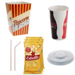 Coca Cola Company Biopaket King Size Popcorn smör, bägare m.m