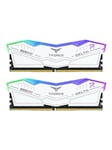 Team Group T-Force DELTA RGB - DDR5 - kit - 32 GB: 2 x 16 GB - DIMM 288-pin - 7200 MHz / PC5-57600