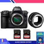 Nikon Z8 + FTZ II + 2 SanDisk 256GB Extreme PRO UHS-II SDXC 300 MB/s + Ebook ""Devenez Un Super Photographe"" - Appareil Photo Nikon