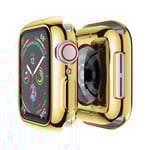 Apple Watch 7 41mm Skal Case Skärmskydd Guld guld