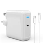87W USB C Charger Wall Charger, PD 3.0 Type C Charger Fast Charging Power Adapter with USB C Cable for USB C Laptops, Mac Book, Samsung, Nexus, Pixel and More