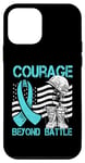 Coque pour iPhone 12 mini Courage Beyond Battle - Drapeau américain PTSD vétérans américains