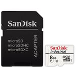 Sandisk Industrial micro SD SDHC 8Go 8 Go Class 10 UHS-I TF Flash Carte Mémoire