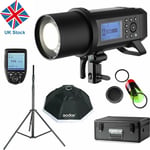 UK Godox AD400Pro 400Ws TTL Studio Outdoor Flash +Xpro-S+BD-08+Softbox f Sony