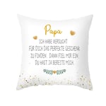 jieGorge To The Elder Sofa Bed Home Pillow Case Cushion Cover Filling Inner, Pillow Case for Easter Day (A)