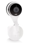Wasserstein 360° Swivel Nest Cam AC Outlet Mount - Flexible Mounting Option for Your Home Security Camera (White)