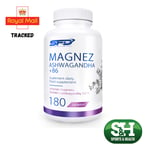 Magnesium Citrate Tablets + Ashwagadha + B6 180 tablets SFD Bargain !