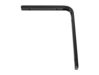 Home&Gt It® Hyllbeslag Med F-Profil 200 X 250 Mm Svart