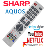 New Remote Control for Sharp 4K TV - 4T-C50BL2EF2AB