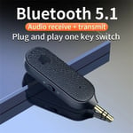 For 3.5mm Jack Bluetooth Transmitter Bluetooth Receiver for For Headphone