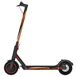 STYLISH SCOOTERS for Xiaomi M365, Sport Orange Decorative Vinyl Stickers for Your Electric Scooter, Suitable for All Models (Orange)