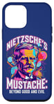 iPhone 12 mini Nietzsche's Mustache Beyond Good And Evil Quote Philosophy Case