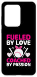 Galaxy S20 Ultra Fueled By Love Coached By Passion Baseball Player Coach Case