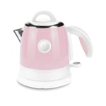 Gzjdtkj Kettle 0.8L Mini Electric Kettle Personal Water Heater 220V Travel Portable Teapot Automatic Power-off Anti-dry Burning (Color : Pink 220V)