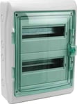Schneider Electric Normcentral Kaedra, IP65, 2 Rad, 24 Moduler