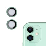Shellrus Sapphire Camera Lens Cover for iPhone 11/12 Mini / 12. (Green)