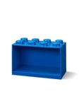 LEGO BRICK SHELF 8 KNOBS - BLUE