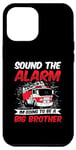 iPhone 15 Plus Sound The Alarm I'm Going To Be A Big Brother Firetruck Baby Case