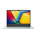 Asus | Vivobook Go 15 OLED E1504FA-L1253W | Grön grå | 15.6 "" | OLED | FHD | Blank | AMD Ryzen 5 | 7520U | 8GB | LPDDR5 på
