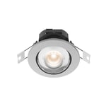 Calex Smart Downlight -kattouppovalaisin, teräs