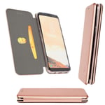 Gorilla Tech Galaxy S20 Plus Flip Case 3D Curve Premium Designer Slim [RFID Blocking] [Shock Proof] [Card Slots] [Kickstand] Premium Genuine Wallet Flip Bumper - Rose Colour