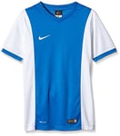 Nike Maillot à Manches Courtes garçon Park Derby XL Bleu Roi/Blanc