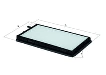 Filter kupeventilation LA 80 Mahle