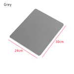 Mouse Pad Aluminum Alloy Computer Gaming Mice Mat Grey 30 X 24cm