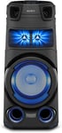 Sony MHC-V73 High Power Bluetooth Party Speaker, Omnidirectional Sound, Multicol