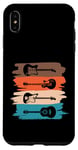 iPhone XS Max Electric And Acoustic Guitars Within Paint Brush Strokes Case
