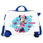 Disney Minnie Good Mood Multicoloured Kids Rolling Suitcase 50 x 38 x 20 cm Rigid ABS Combination Lock 2.1 kg 4 Wheels Hand Luggage