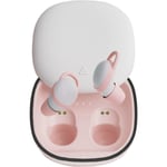 Osynliga sovhörlurar Minsta Lättaste Liten brusreducerande öronproppar för att sova Tyst bekväm Mini Sleepbuds Trådlös Bluetooth 5.2 Hidden Headp pink
