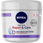 NIVEA Repair & Care Body Cream 400 ml