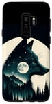 Coque pour Galaxy S9+ Spirit Animal Fox Hommes Femmes Enfants Noël