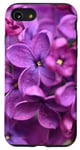 Coque pour iPhone SE (2020) / 7 / 8 Fleur lilas violet rose