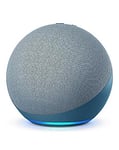 Amazon Echo (4th Gen), Smart Speaker with Alexa - Twilight Blue