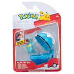 POKEMON W19 Pokéboll med figur Clip´N´Go