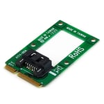 StarTech.com Adaptateur mSATA vers DD / SSD SATA 2,5" ou 3,5" - Carte Convertisseur Mini SATA à SATA pour DD / SSD (MSAT2SAT3)