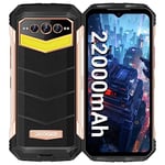 DOOGEE S100 Pro Telephone Portable Incassable 2023, 20Go+256Go, MediaTek Helio G99, 108MP+20MP Vision Nocturne, 22000mAh 33W Smartphone incassable, 6.58" 120Hz fhd+ Display/Android12/NFC/Dual 4G SIM