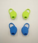 Genuine Plantronics BackBeat FIT Spare Earplugs Kit 1 pair Green and Blue