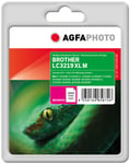 Compatible Avec Brother Lc-3219xl (lc3219xlm) Agfa Photo Apb3219xlmd Cartouche D'encre Magenta