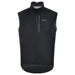 GORE WEAR Men's Cycling Vest Spirit, GORE-TEX INFINIUM, Black, XL