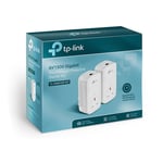 TP-LINK TL-PA8010P Kit 1300MBPS GB Powerline Adapter Kit With AC Pass Through