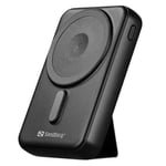 Sandberg Wireless 10000mAh Powerbank,15W Wireless Charging, USB-C for iPhone/S22